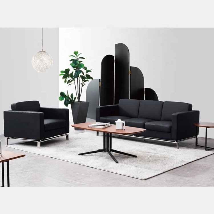 Wholesale Comfortable Office Sofa Living Room Leather Couch Luxury Modern Sofas