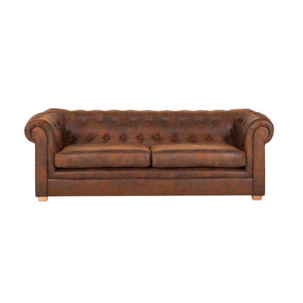 Industrial wholesale modern living room Sofas 2 Seater Sofa Set furniture solid wooden Leather sofa chairs Living Room Furniture