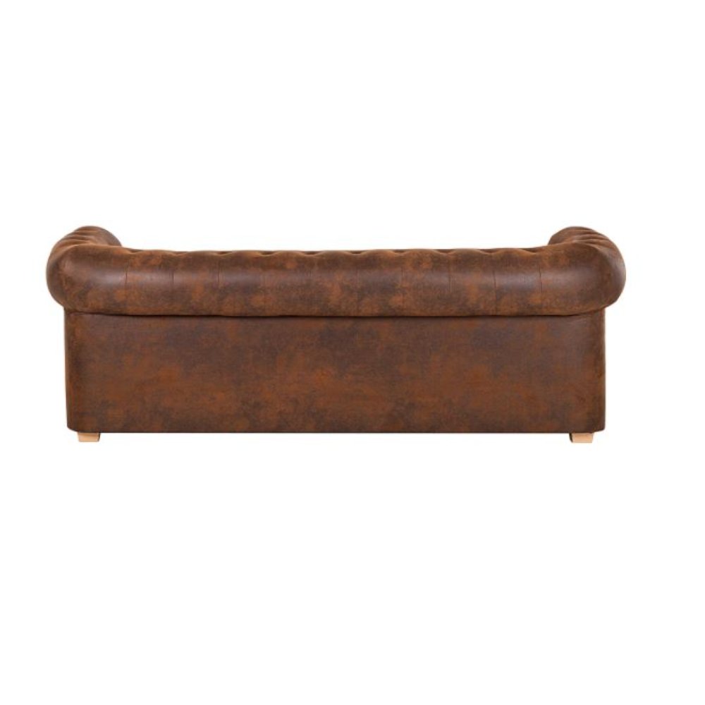 Industrial wholesale modern living room Sofas 2 Seater Sofa Set furniture solid wooden Leather sofa chairs Living Room Furniture