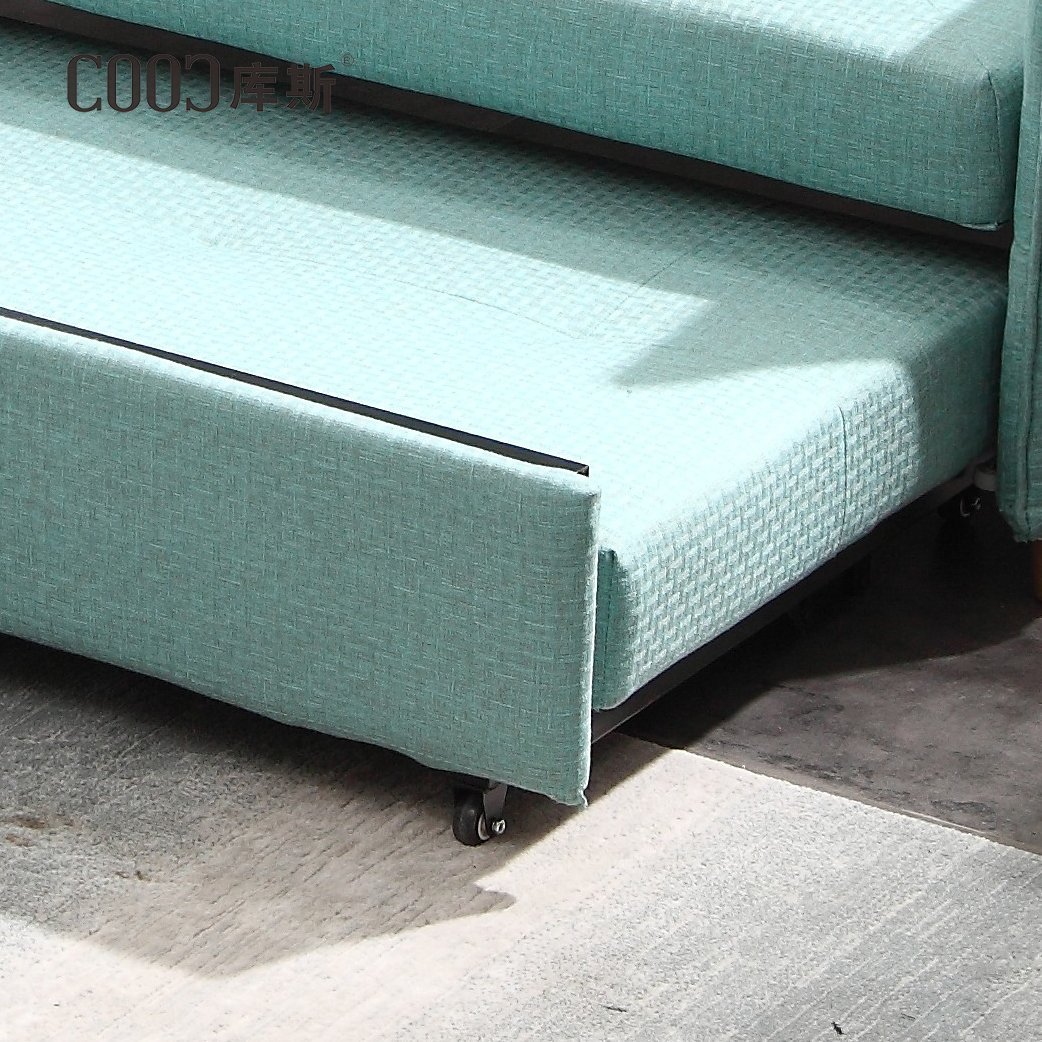 Modern Fabric Fold Up And Down Sofa Cum Bed With Storage Sleeper Sofa Bed