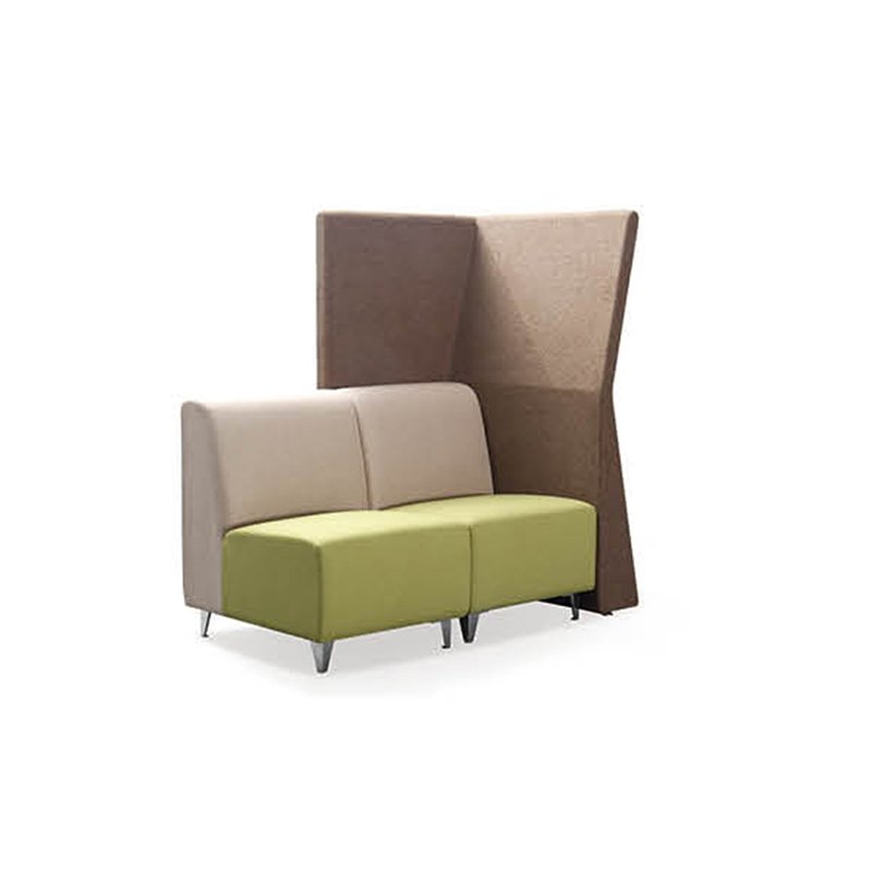 High back office sofa for privacy meeting area