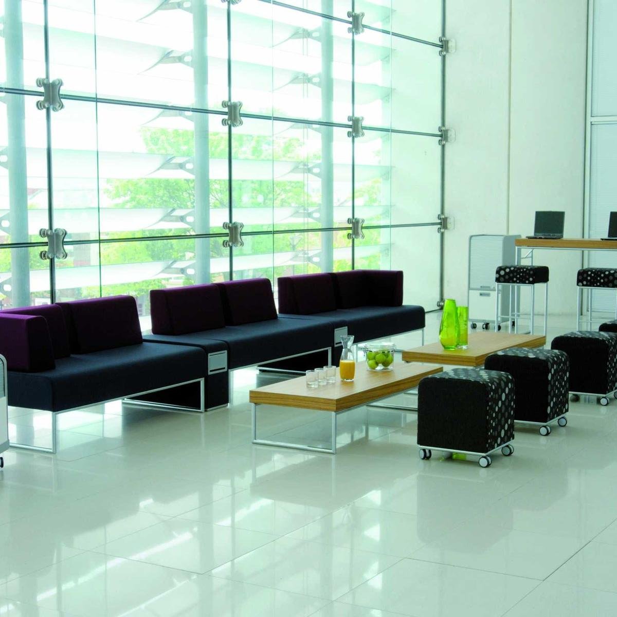 iULTRA Premium Reception Lounge Office Furniture Office Sofa Set Size Modern Design Cheap 2024 Luxury Customized GENUINE Leather