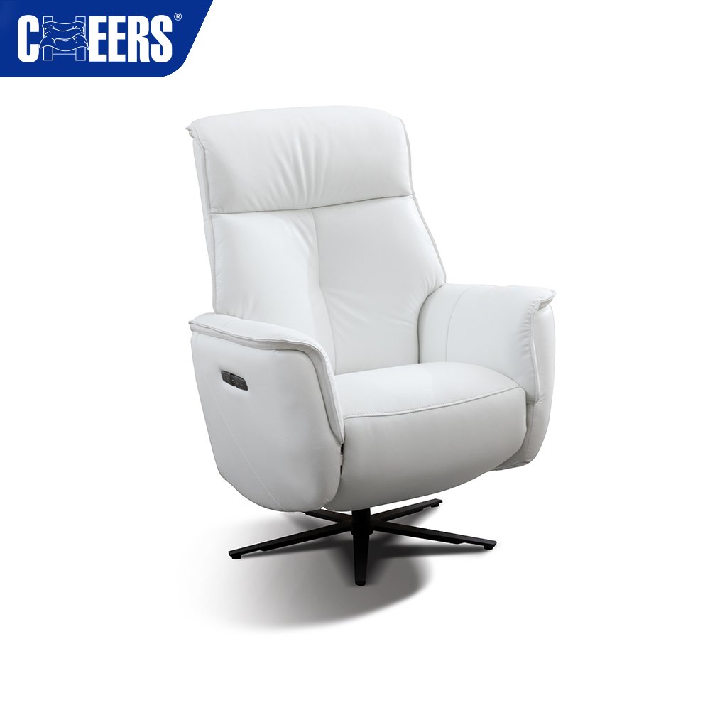 MANWAH CHEERS Contemporary Genuine Modern Comfortable Living Room Furniture Recliner Chairs Sale