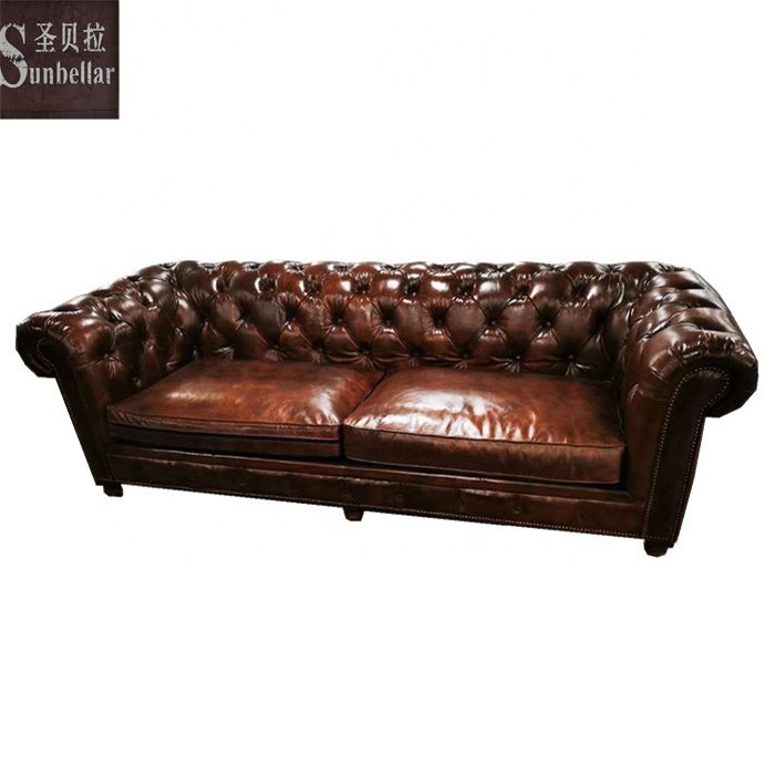 vintage green leather chesterfield sofa couches living room imperial real leather midcentury chesterfield leather sofa