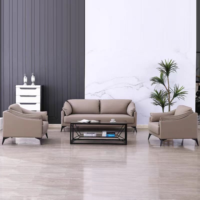 Chuang yue Modern Style Chesterfield Leather Office Sofa Set for School & Reception China Manufacturer's Lounge Chair Furniture