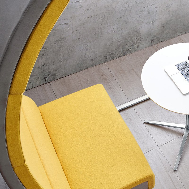 office sofa reception pod office phone booth small meeting function sofa chair circle modular sofa modern