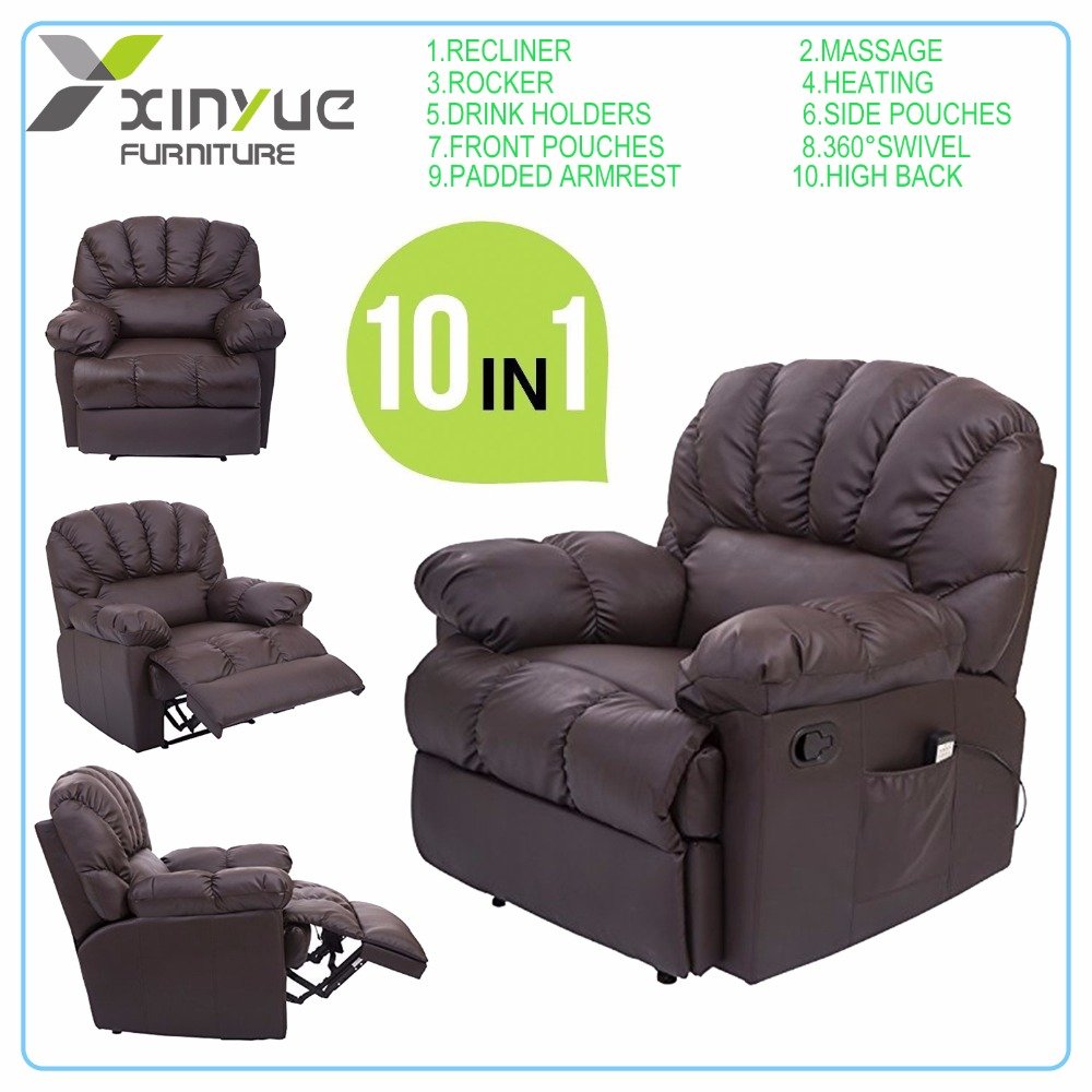 Hot Sales Living Room Furniture Modern Leather Office Leisure Massage Recliner Chair