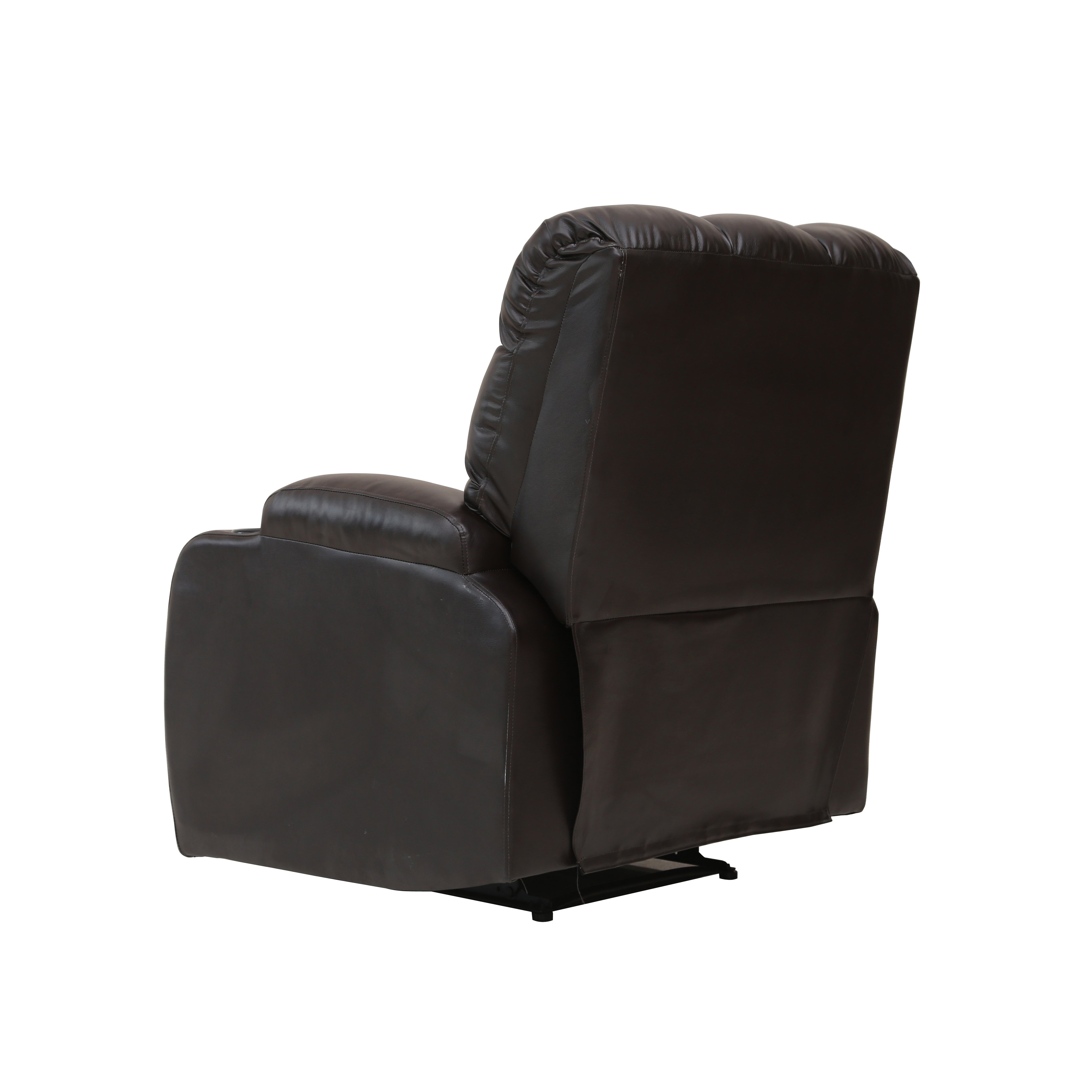 MEIMIN Massage Lazy Boy Living Room Chair Leather Electric Recliner Chair Sofa With Cup Hold For The Elderly
