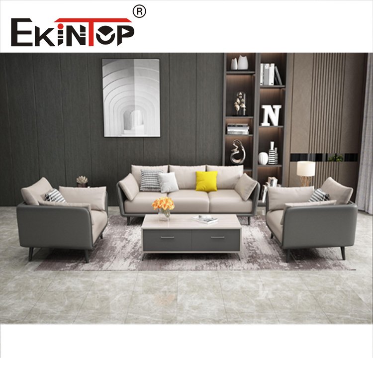 High Quality Comfortable Living Room Furniture Home Office Leather Sofa set Furniture Sectional Couch Leather office Sofas