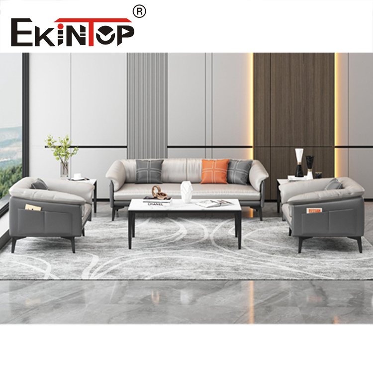 High Quality Comfortable Living Room Furniture Home Office Leather Sofa set Furniture Sectional Couch Leather office Sofas