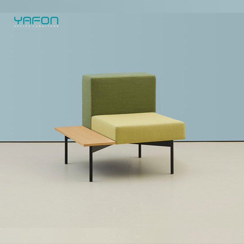 Modular Leather Sofa Set Office Reception Public Areas Collaboration Room Wooden Metal Schools Living Room Bedroom Dining