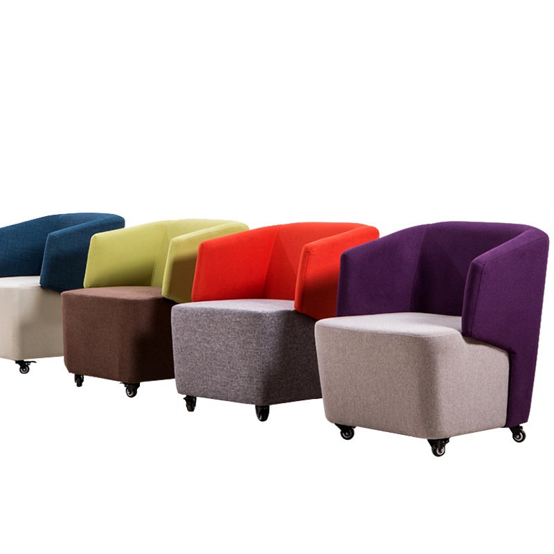 Hot sales office sofa chair negotiation reception area modern simple creative business waiting leisure sofa chair