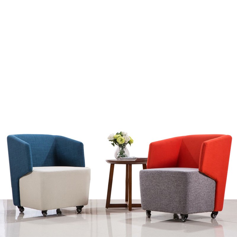 Hot sales office sofa chair negotiation reception area modern simple creative business waiting leisure sofa chair