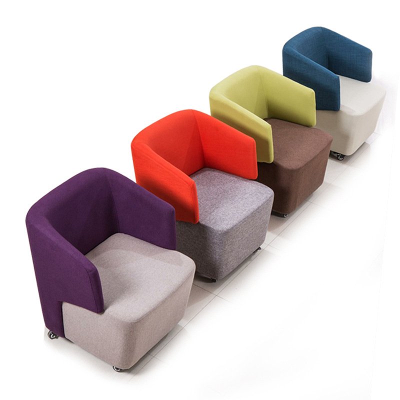 Hot sales office sofa chair negotiation reception area modern simple creative business waiting leisure sofa chair