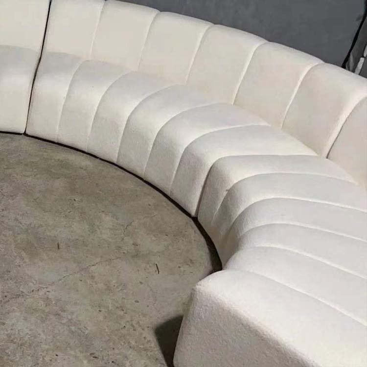 Furniture Sectional Living Room Sofas Round Sofa Sets Upholstery Comfortable Fabric Factory Luxury Contemporary China 10 Seats
