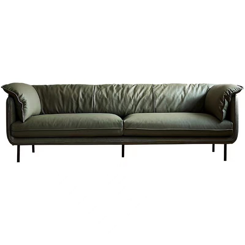 Italian design indoor love seat sofa red and green colorful living room luxury high quality sofa set furniture