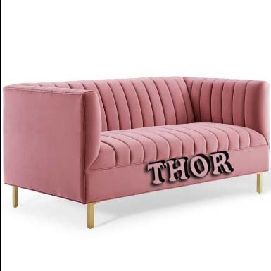 3 Seater Sofa for Living Room Bedroom Hall Home Office Wooden Three Seater Fabric Sofas Furniture Set