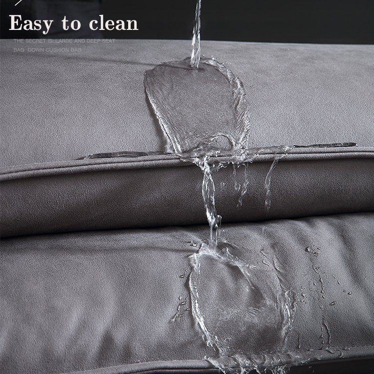 Italian design Waterproof fabric high quality Leathery sofa set furniture living room office sofa 4 seater sofa modern