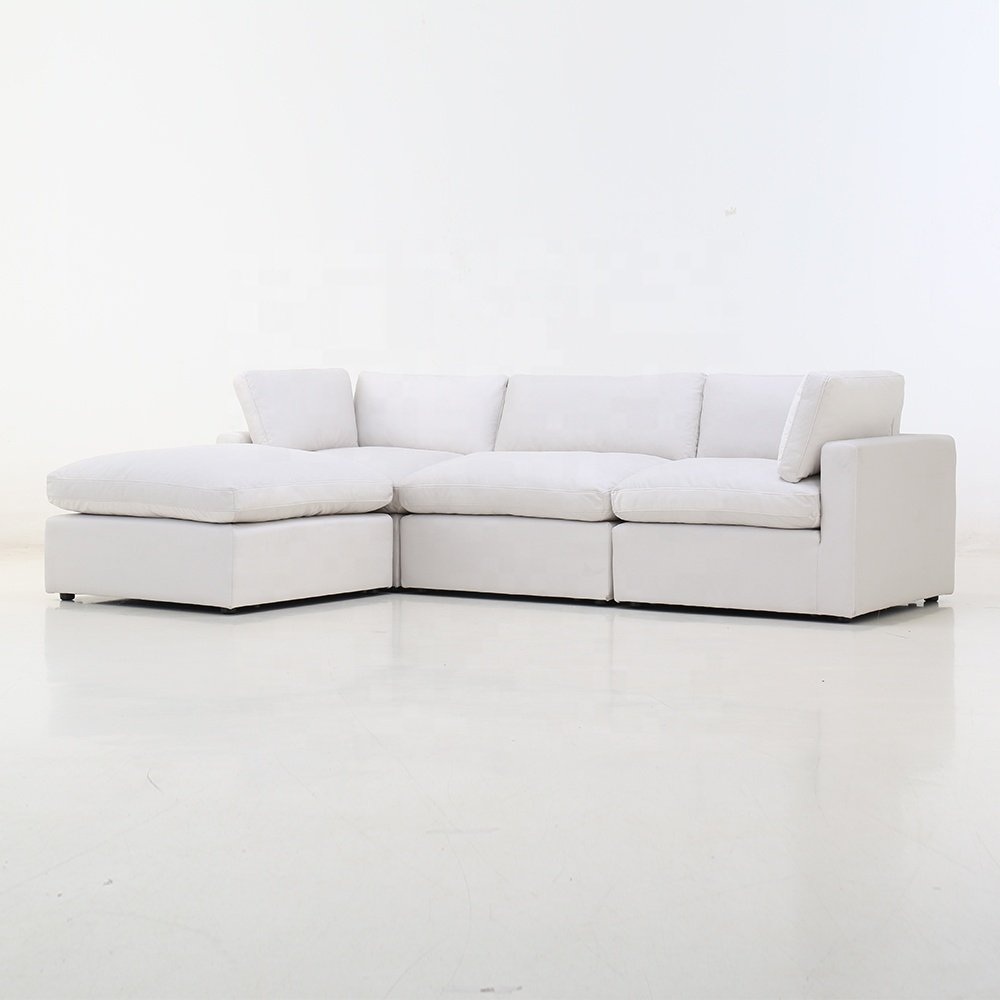 corner couch gray white modular sectional furniture sofa set