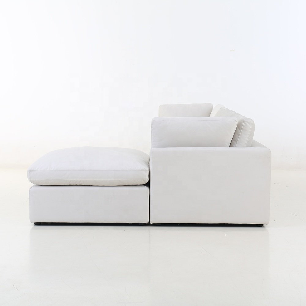corner couch gray white modular sectional furniture sofa set