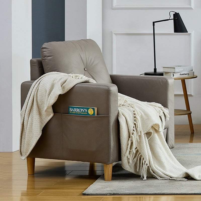 Modern style Sectional Sofa Apartment Office Sofa Living Room bedroom Combination 1 2 3 seater sofa