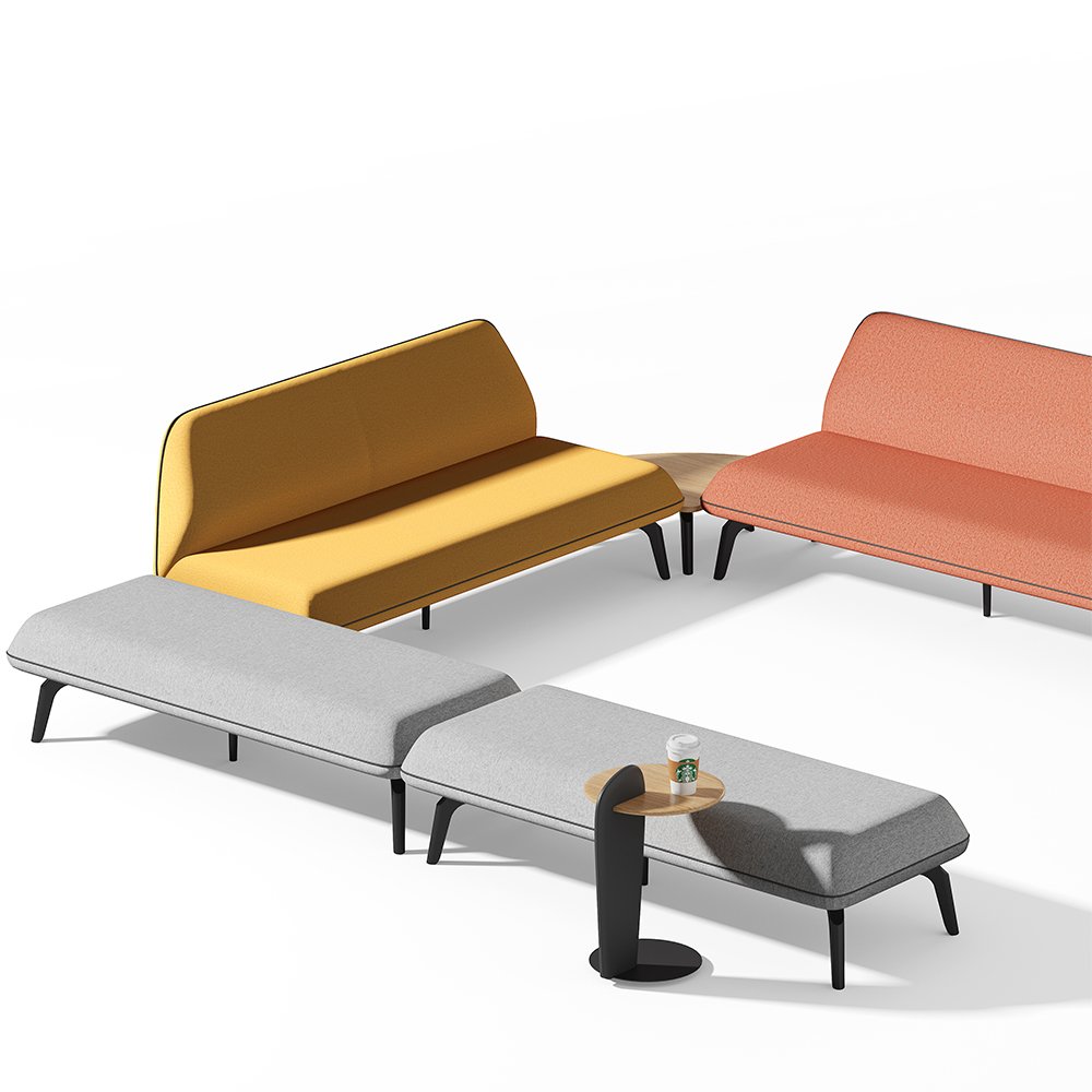 Modern sofa set furniture office reception Hotel Villa Apartment Reception Room fabric material sofa