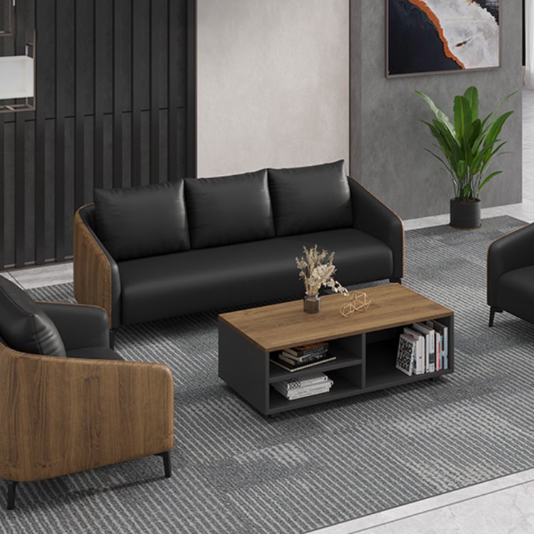 Modern Wooden Design Living Room Sofa Office sofa