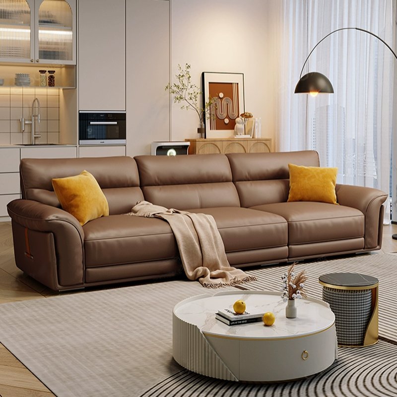 office sofa simple modern high-end business reception room Italian style straight row leisure negotiation area