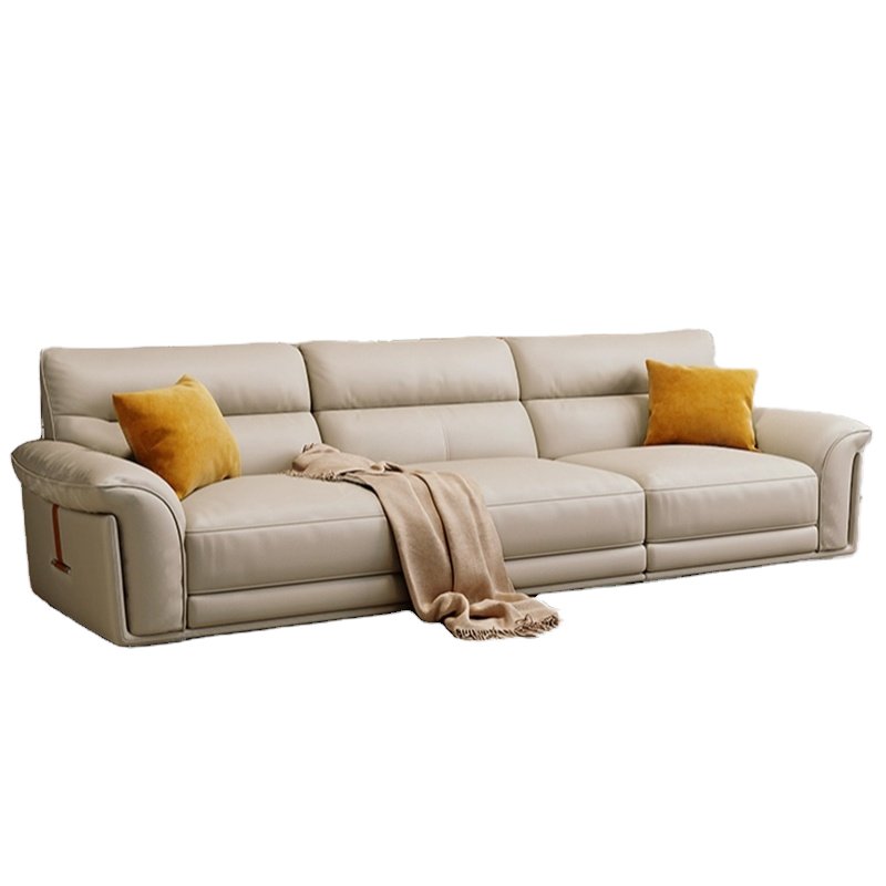 office sofa simple modern high-end business reception room Italian style straight row leisure negotiation area