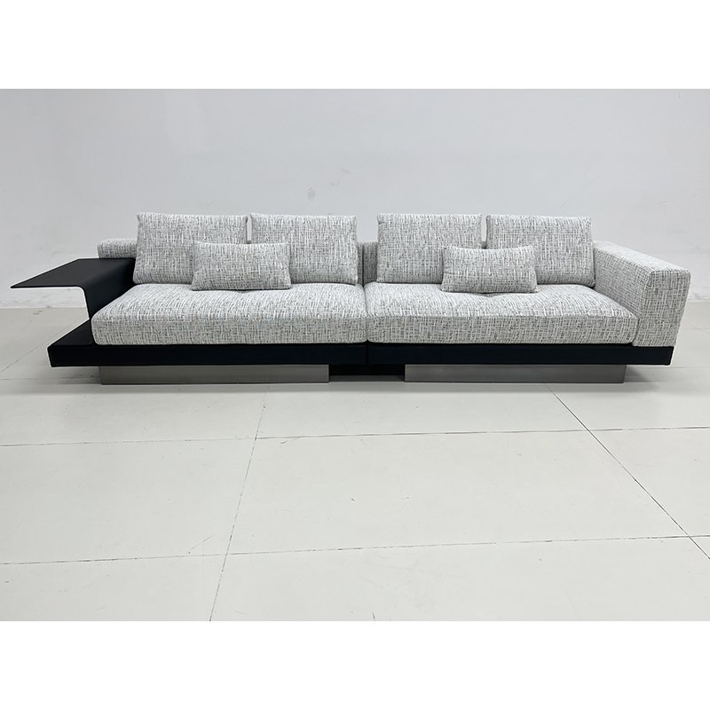 New Popular Living Room Minimalist Modern Sofa Furniture Italian Minimalist Fabric Sofa