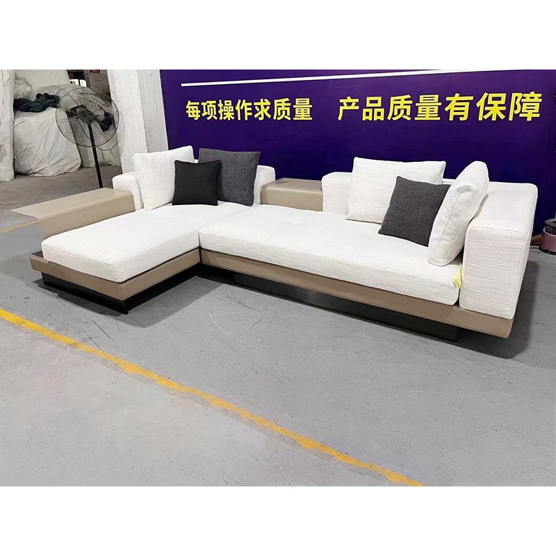 New Popular Living Room Minimalist Modern Sofa Furniture Italian Minimalist Fabric Sofa