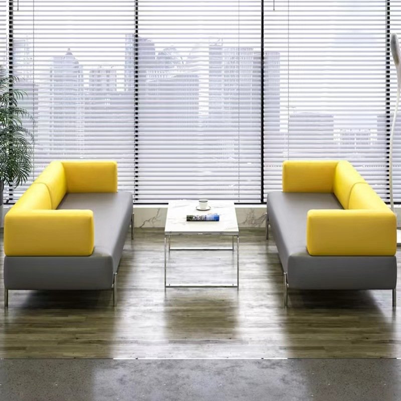 Office furniture modern reception visitor office guest executive office sofa set furniture