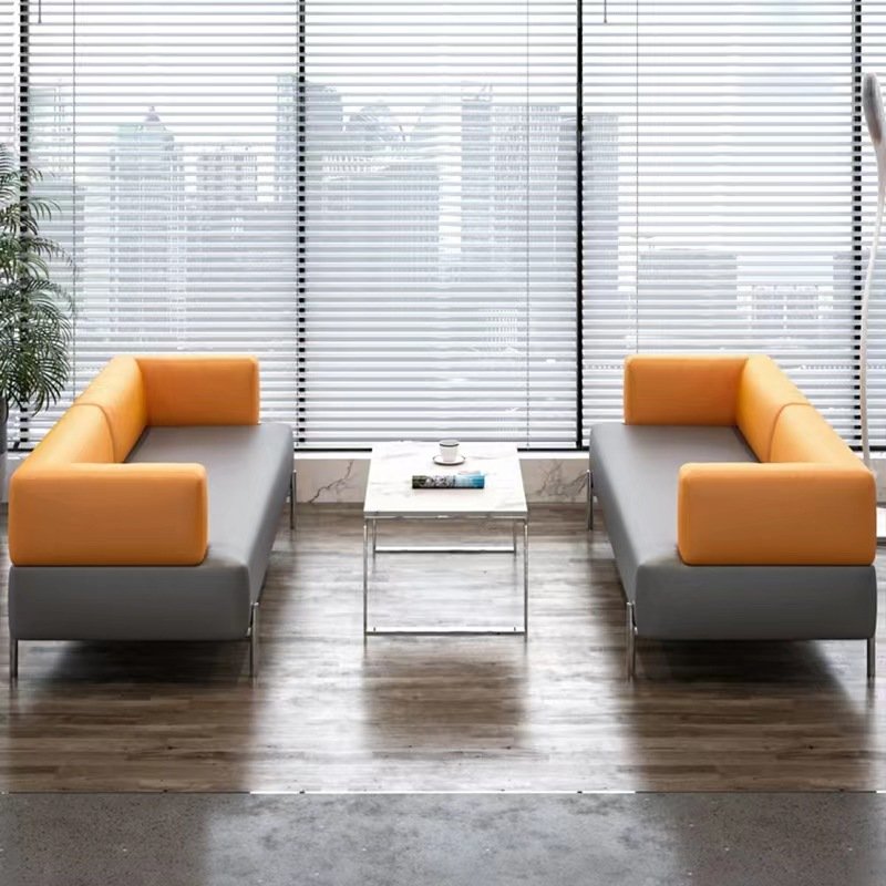 Office furniture modern reception visitor office guest executive office sofa set furniture