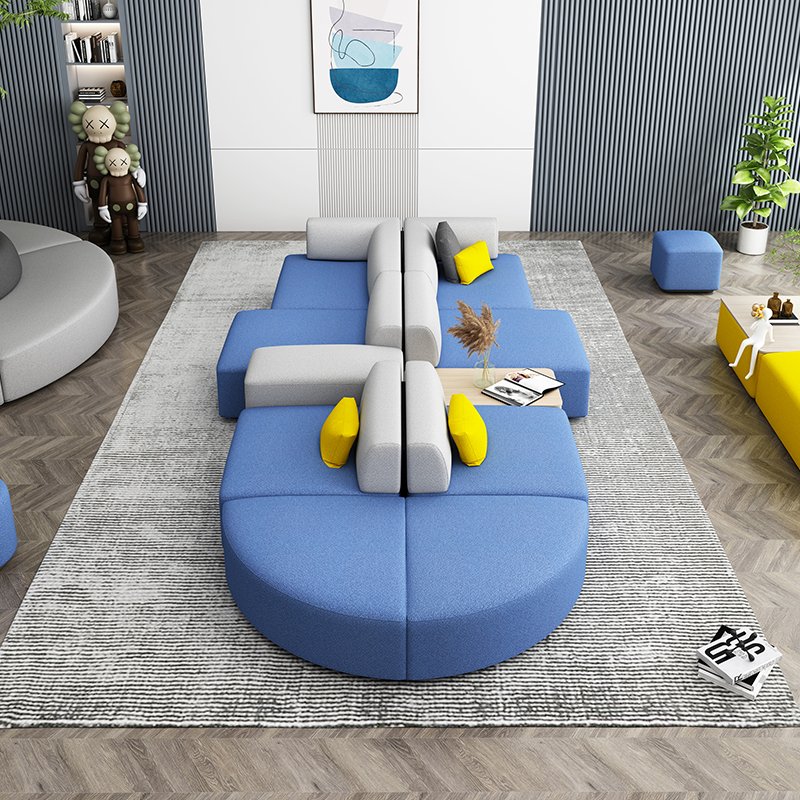 Modular Furniture Office Sofa Seating Office Sofa Modern Reception Waiting Sofas
