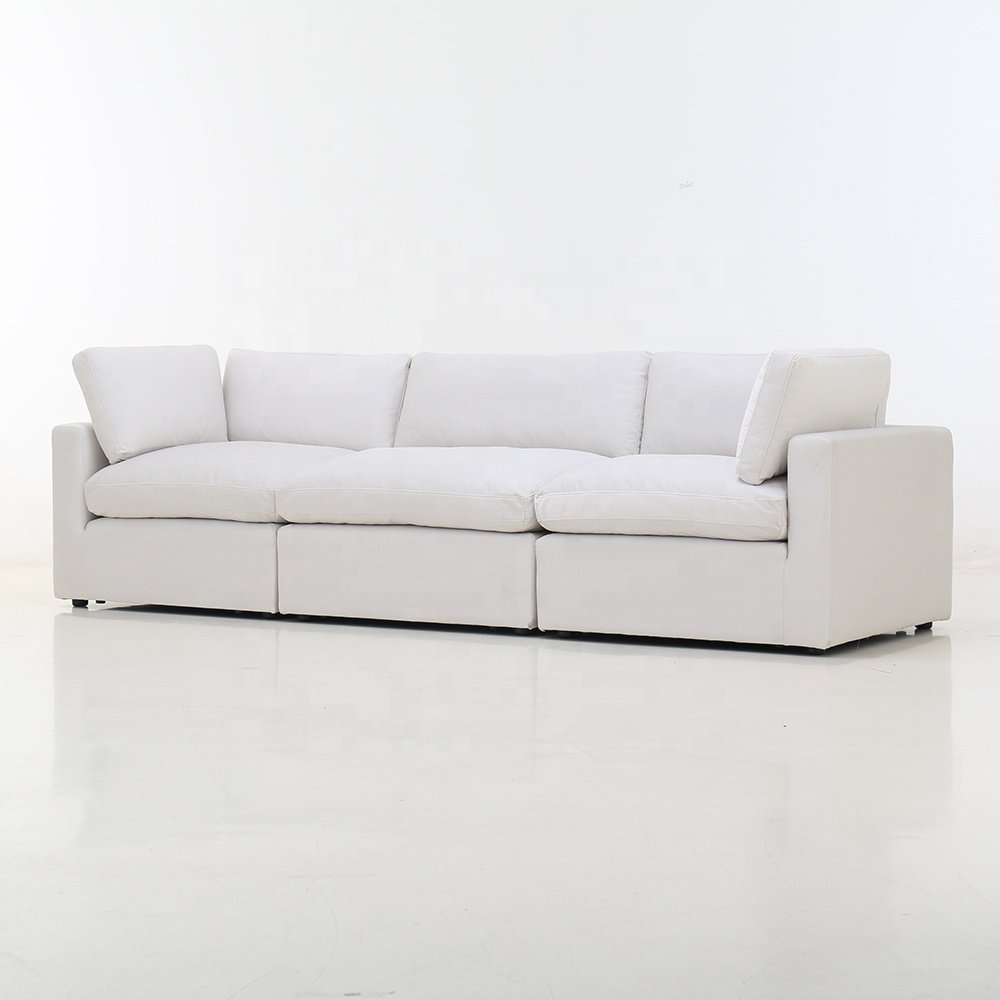 modular sectional couch sofa 3 seater white grey gray navy blue customise producer factory made to order