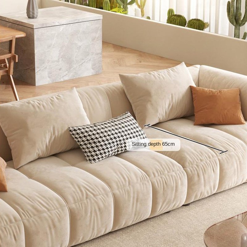modular sofa set minimalist couches office sofas living room for modern indoor with gold l shape home feather down feather