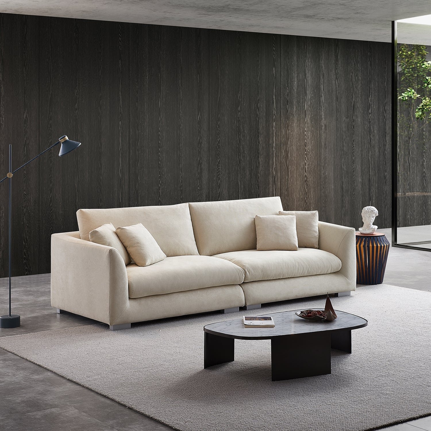 New Design Office 2 Seater Lounge Sofa Furniture Living Room Nordic Minimalist Modular Sectional Sofa