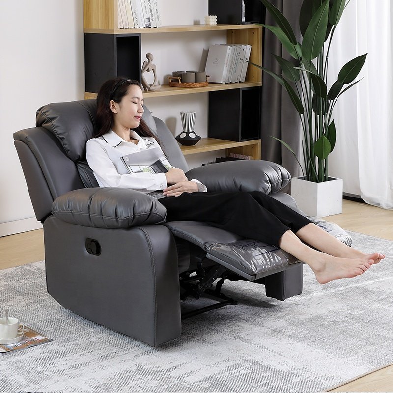 Home theatre lazy boy multifunction massage electric fabric corner modern single seat rocking sofa chair leather recliner sofa