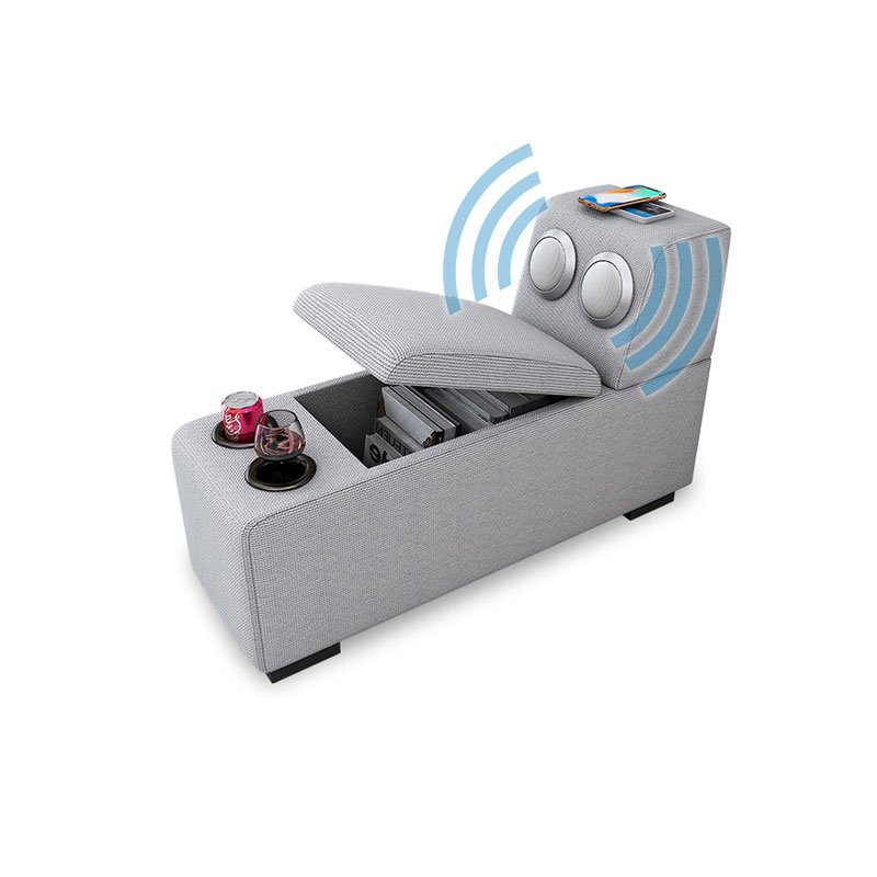 Gmart Turkish Living Room Furniture Dog S Shape Chaise Sofa Bunk Bed Replica Geometric Pattern Chenille Living Room Sofas