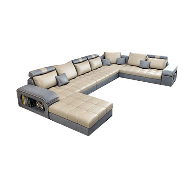 Gmart Turkish Living Room Furniture Dog S Shape Chaise Sofa Bunk Bed Replica Geometric Pattern Chenille Living Room Sofas
