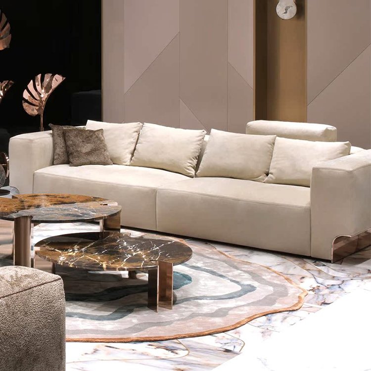Office Sofa Luxury Living Room Modern Hotel Sofas Italian Classic High Quality Luxury Sofa Set