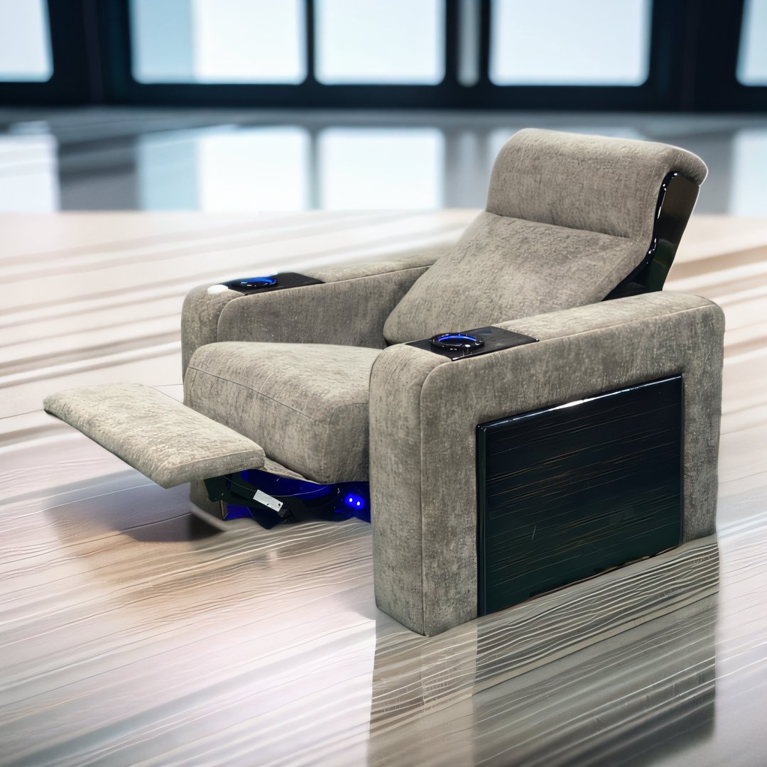 Home furniture luxury recliner chair villa media room office lazyboy leisure reclining seats modern design functional chairs