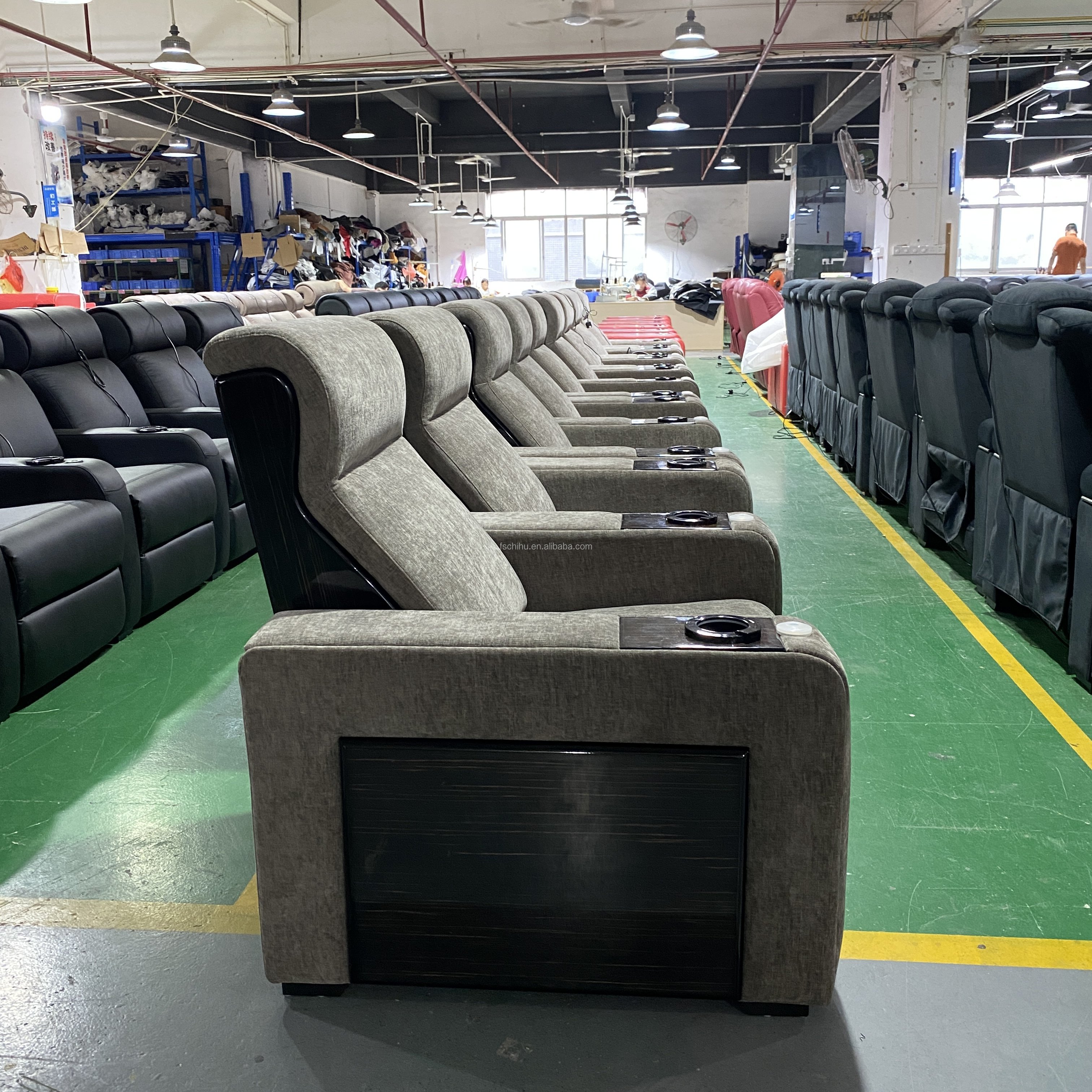 Home furniture luxury recliner chair villa media room office lazyboy leisure reclining seats modern design functional chairs