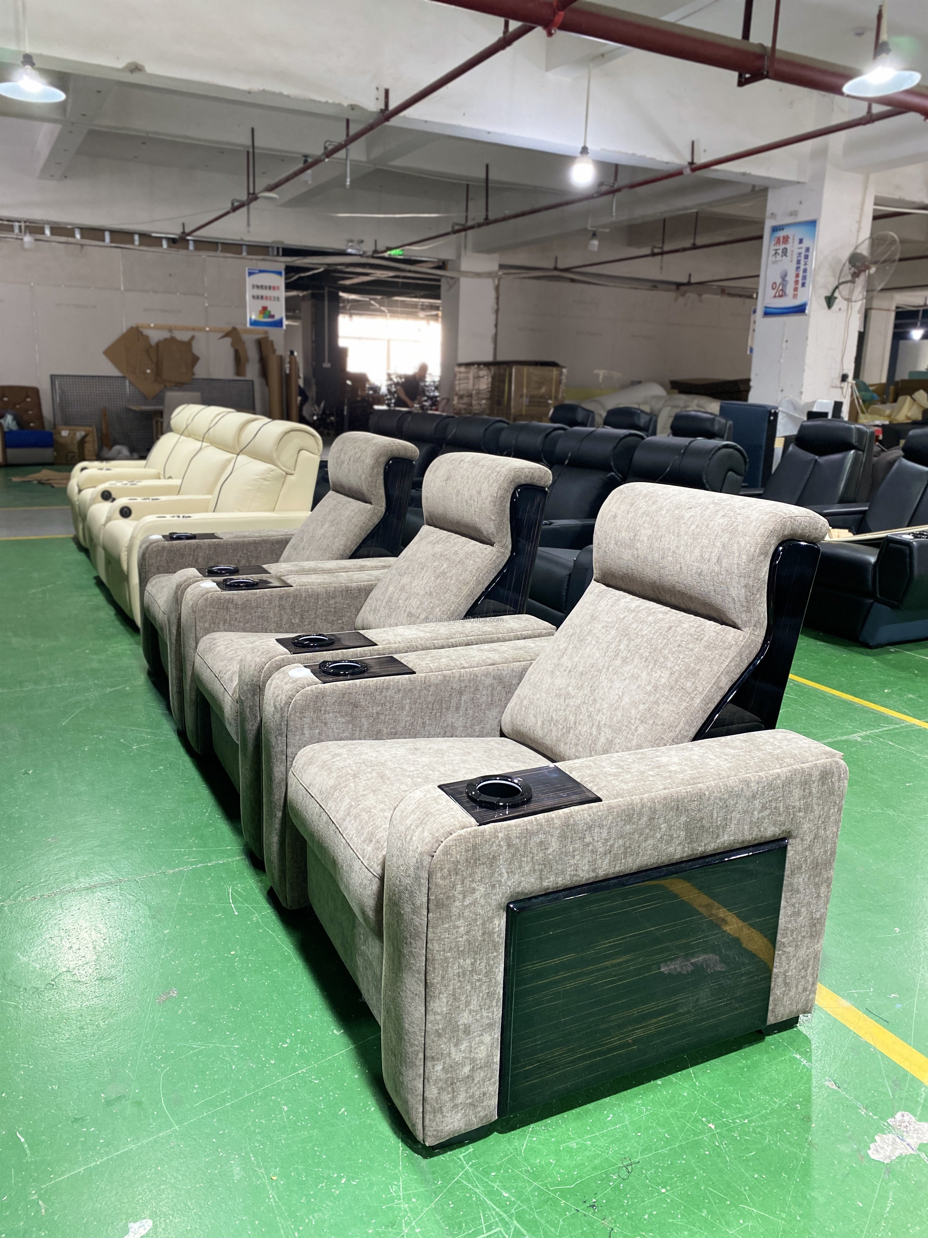 Home furniture luxury recliner chair villa media room office lazyboy leisure reclining seats modern design functional chairs