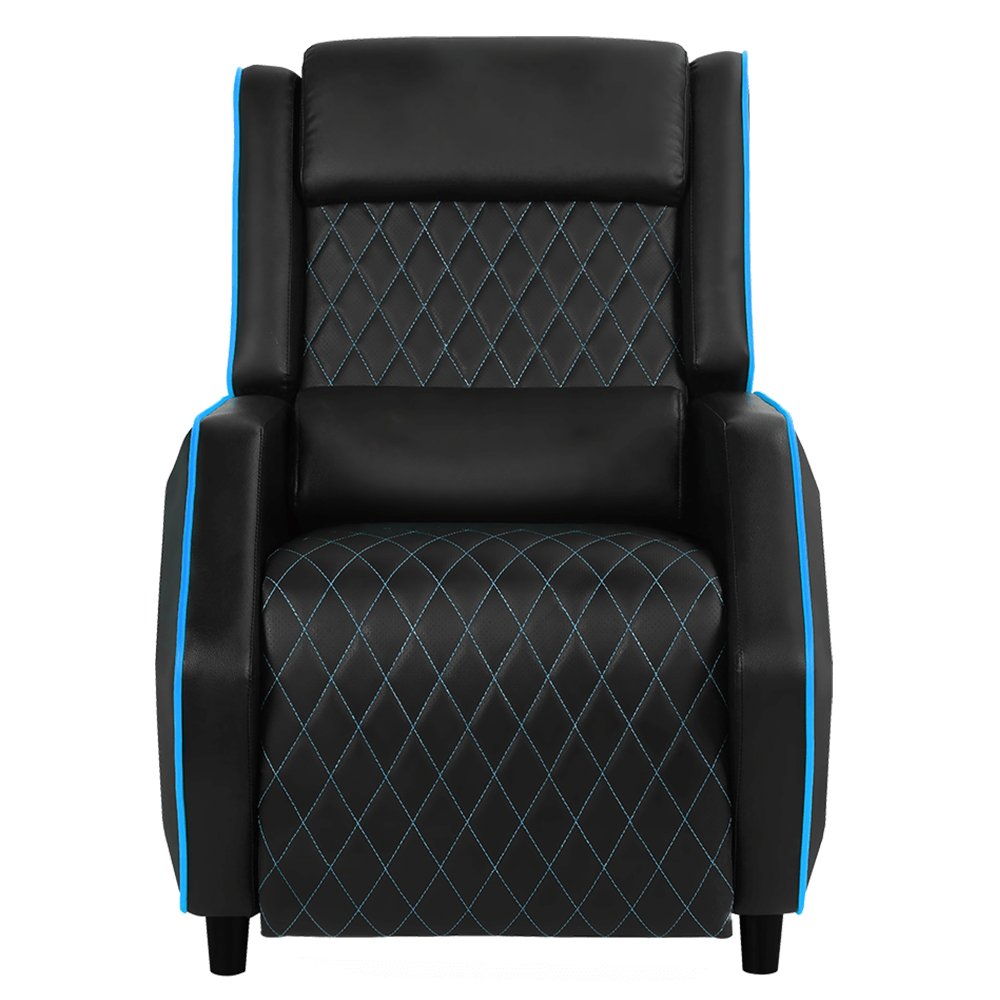 2021 New Arrival Leather Gaming Sofa Lazy Push Back Recliner Chair Sofa