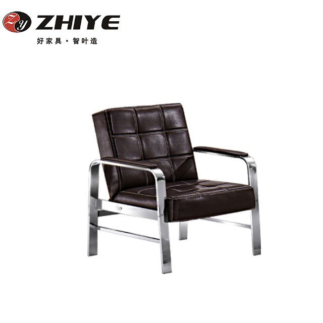Zhiye Factory Commercial Furniture Office Waiting Area Reception Executive 3 Seater Office Sofa