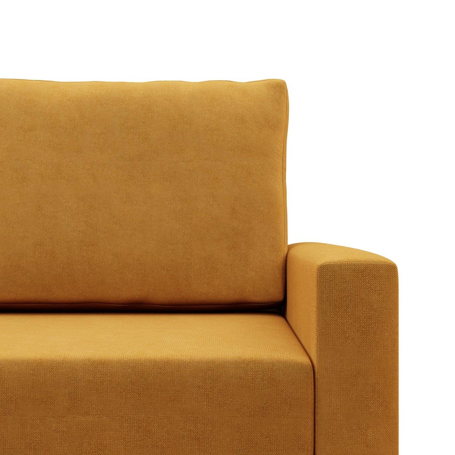Cheap Yellow Velvet Show Room Office Sofa Two Seat Sofa Furniture For The Living Room