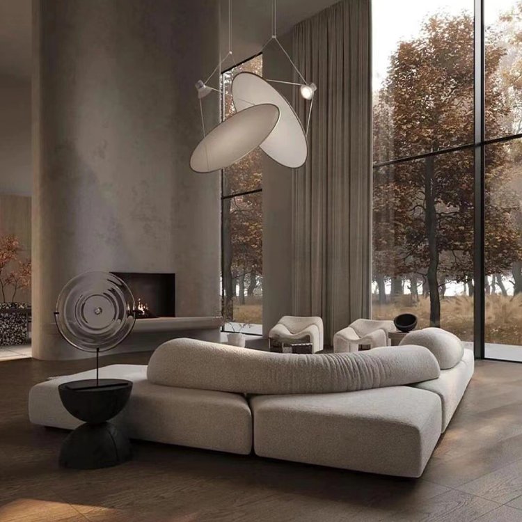 large minimalist living room design modern italian design modular sectional sofa