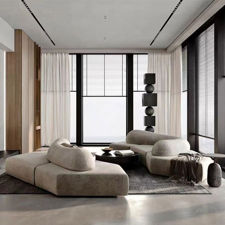 large minimalist living room design modern italian design modular sectional sofa