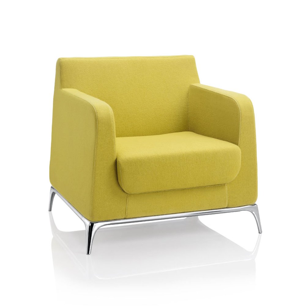 Contemporary designer colorful fabric office sofa combination couch office